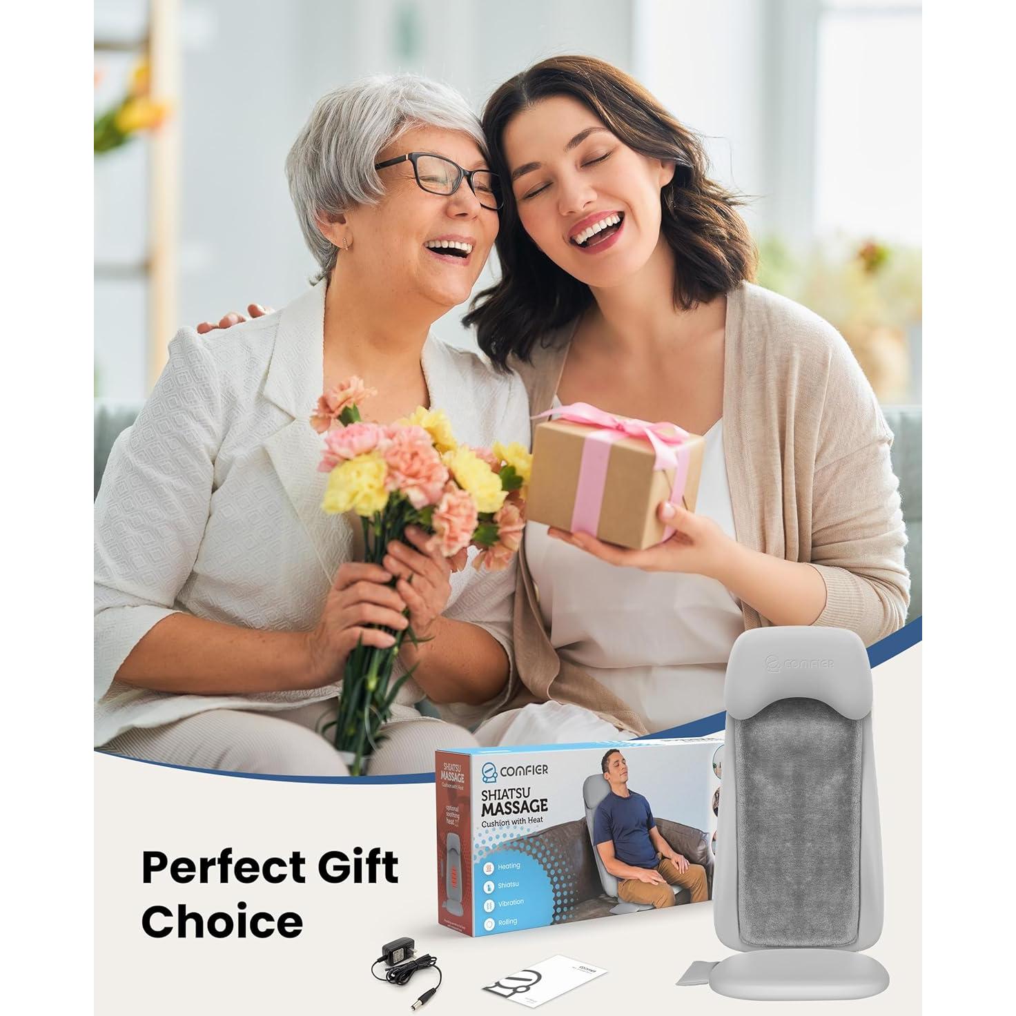 Masajeador de Espalda Shiatsu COMFIER CF-2311 con Calor