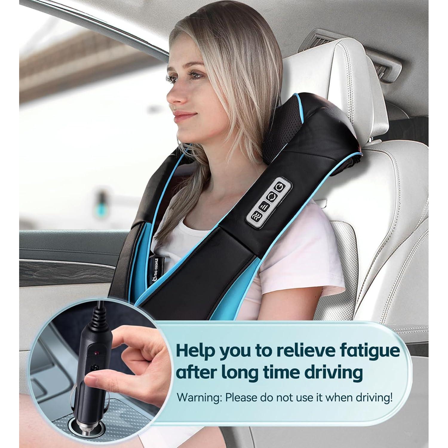 Masajeador Shiatsu Mo Cuishle para Cuello y Espalda con Calor