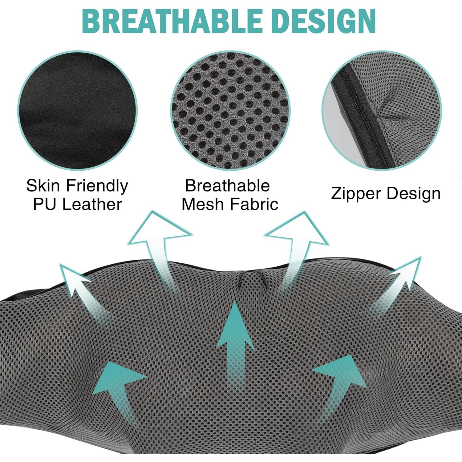 Masajeador de Cuello y Espalda DAILYLIFE Shiatsu con Calor