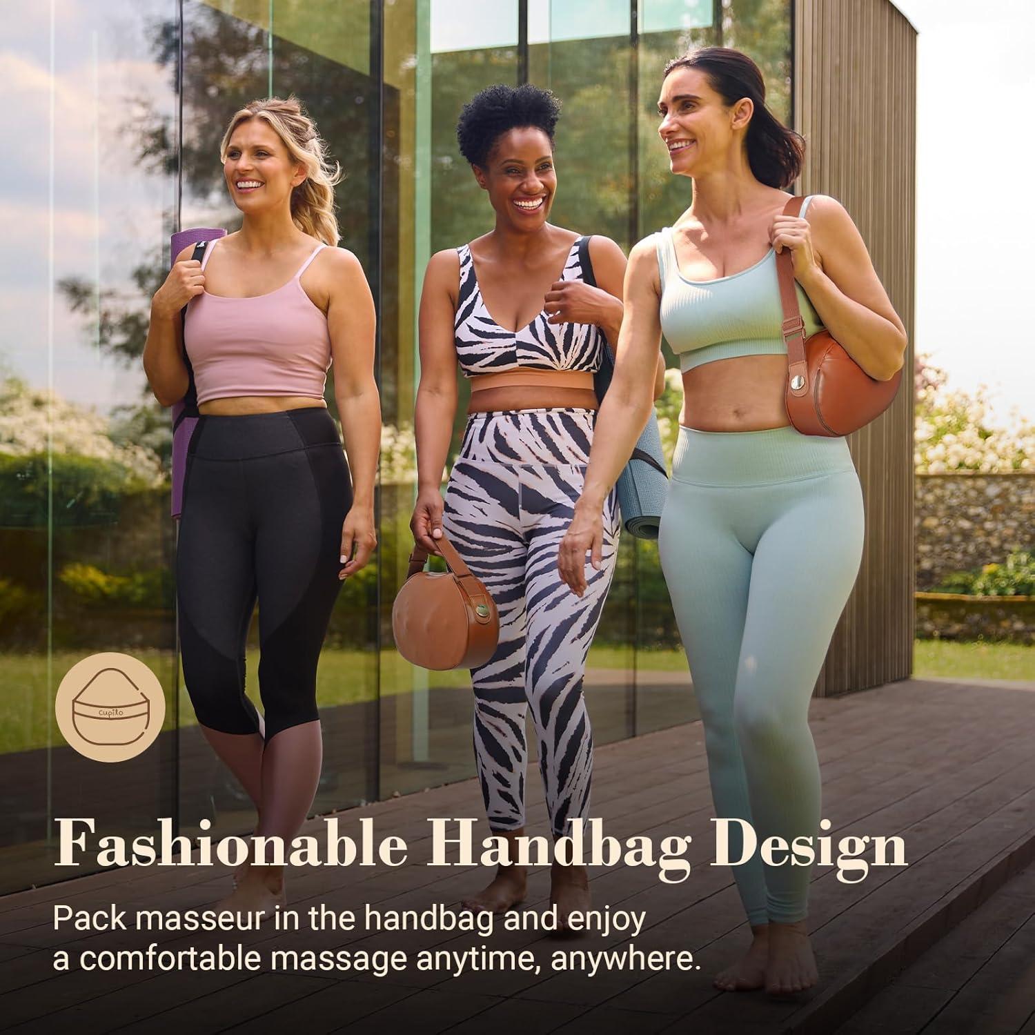 Cojín de Masaje Shiatsu Inalámbrico CuPiLo con Calor 36.4cm