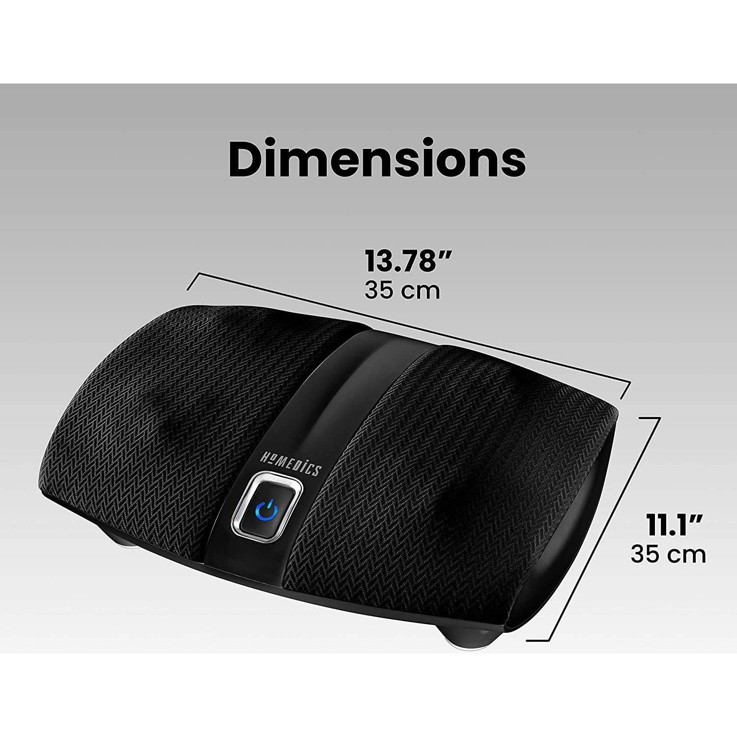 Masajeador de pies Shiatsu Select HoMedics con calor 35x28cm