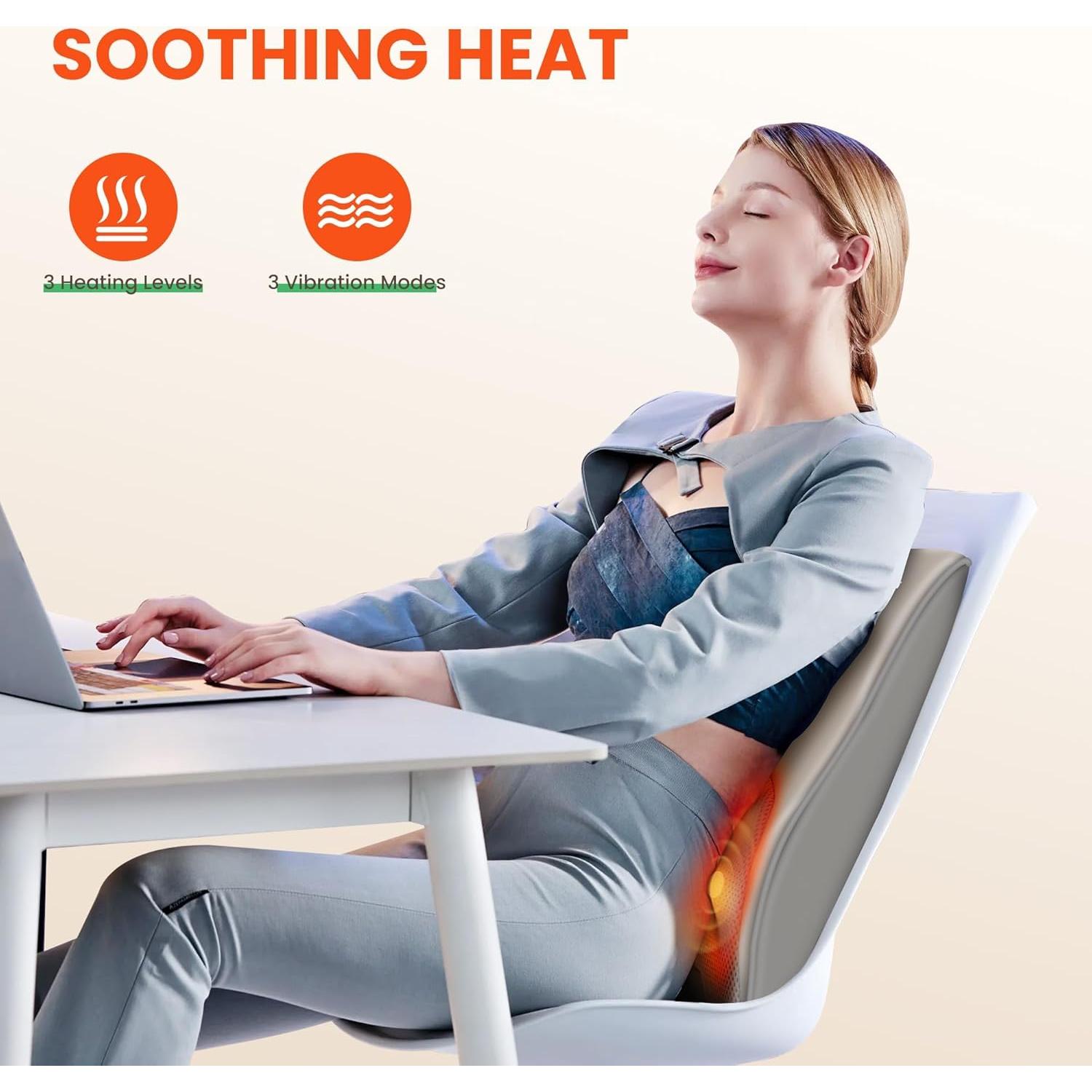 Masajeador de Espalda Shiatsu Heycool HY-1B8 con Calor 3D