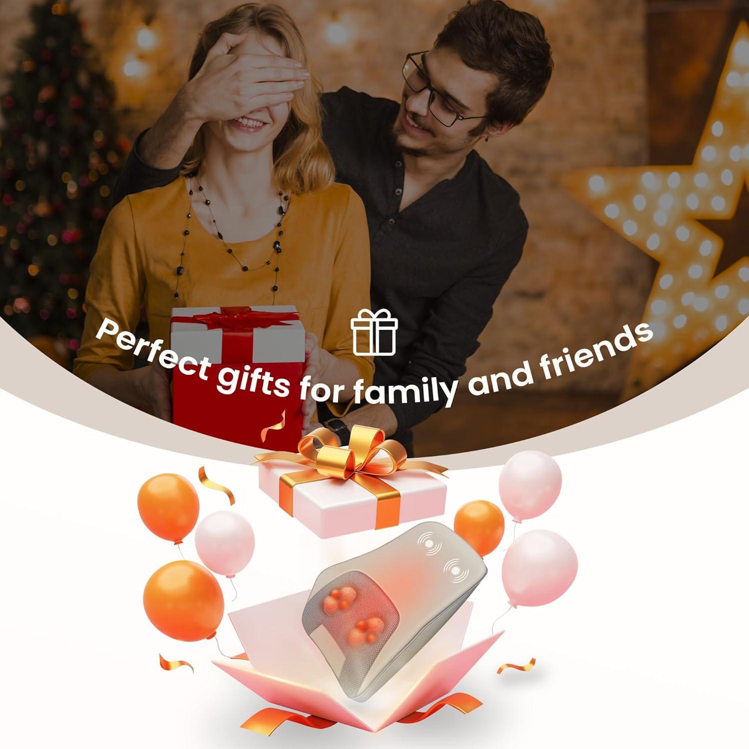 Masajeador de Espalda Shiatsu Heycool HY-1B8 con Calor 3D