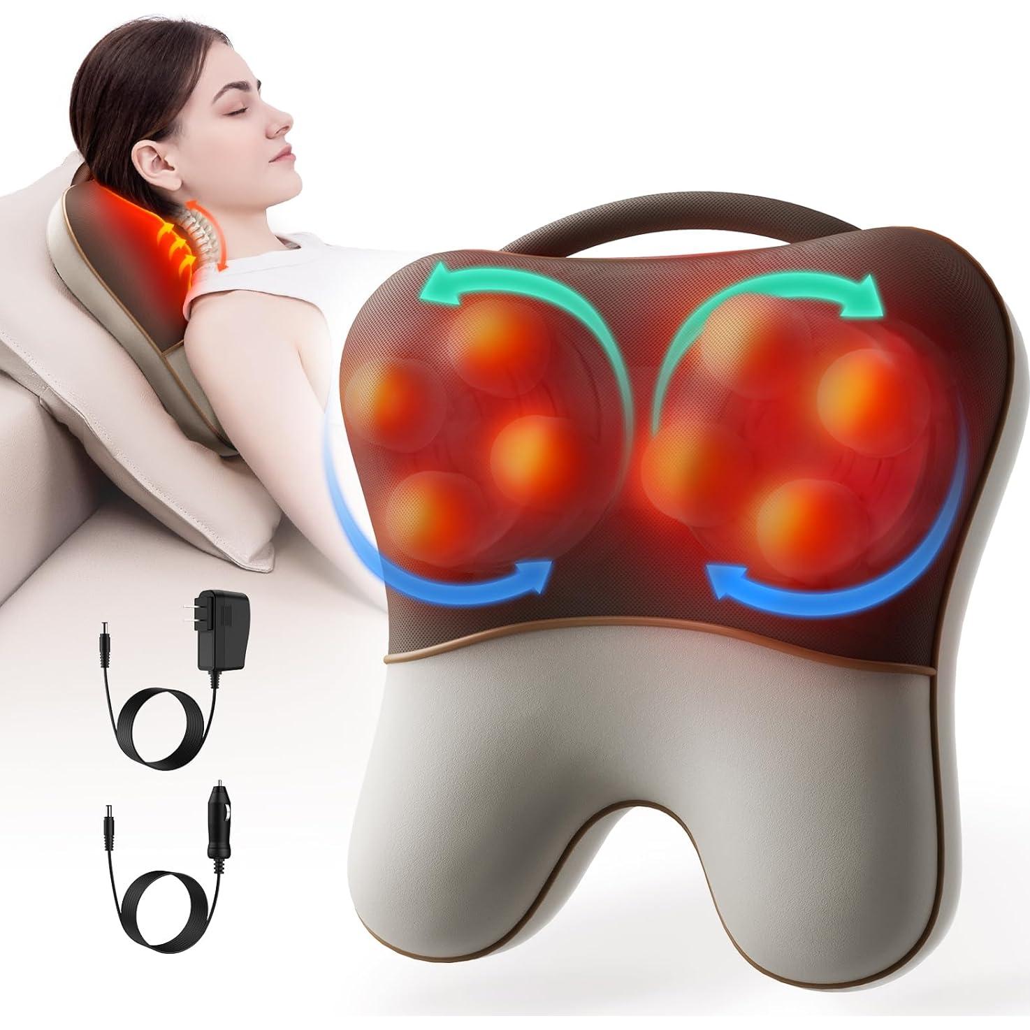 Masajeador de Cuello y Espalda Shiatsu SOTION con Calor