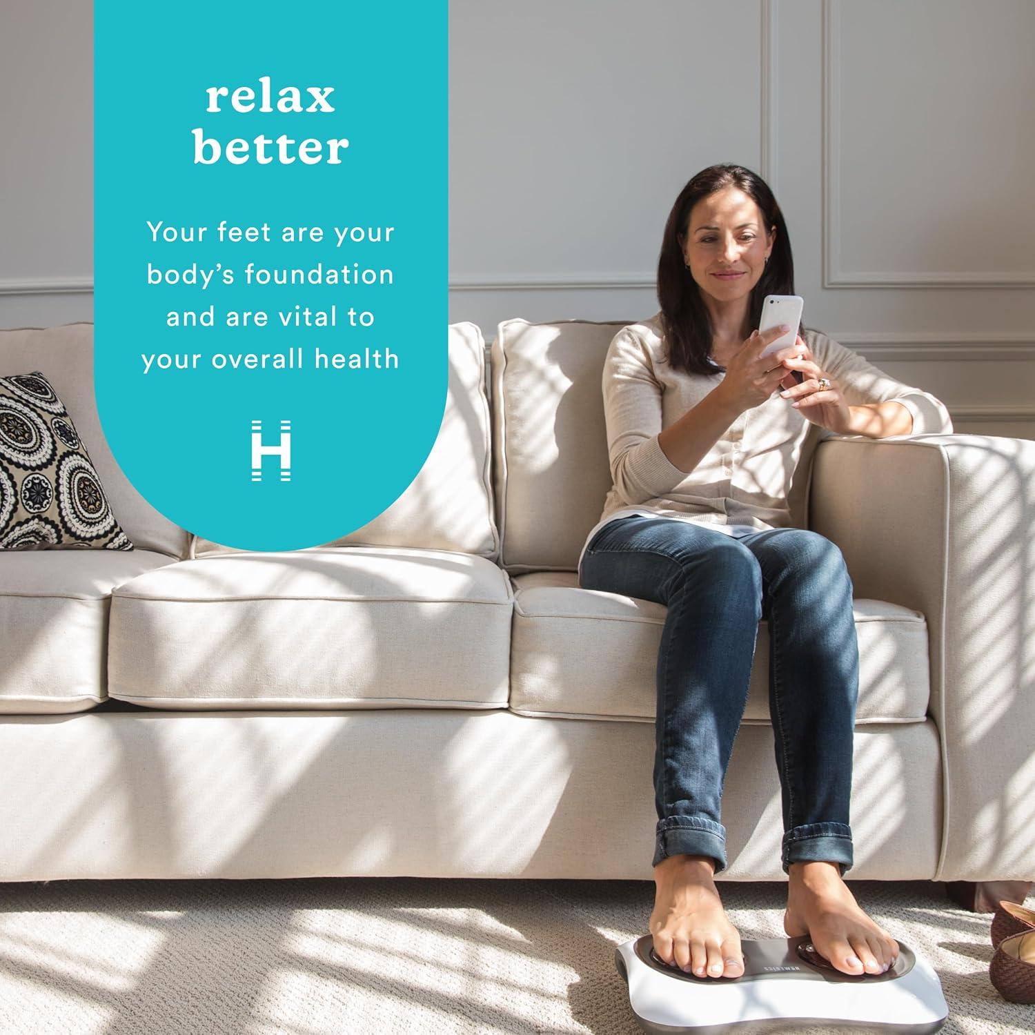 Masajeador de pies Shiatsu HoMedics FMS-150H con calor