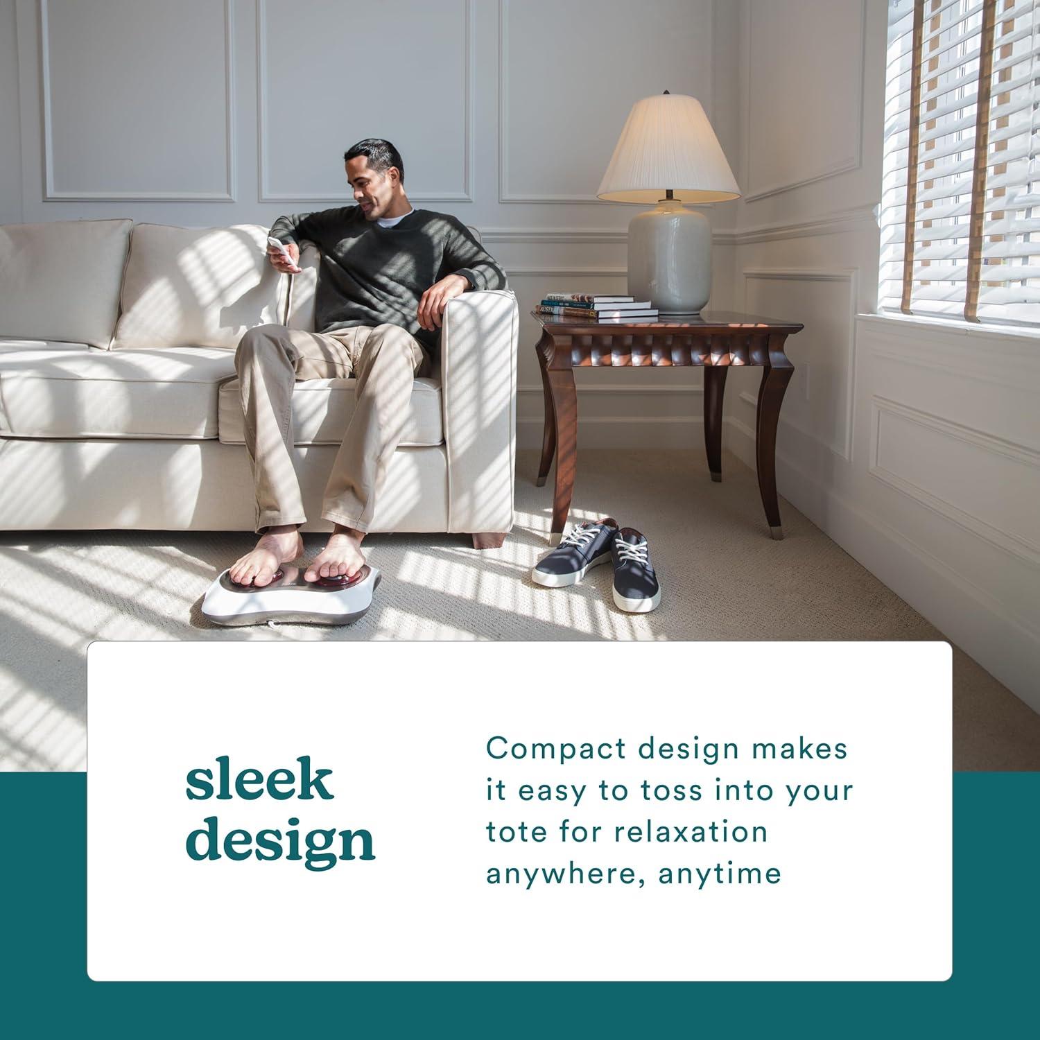 Masajeador de pies Shiatsu HoMedics FMS-150H con calor