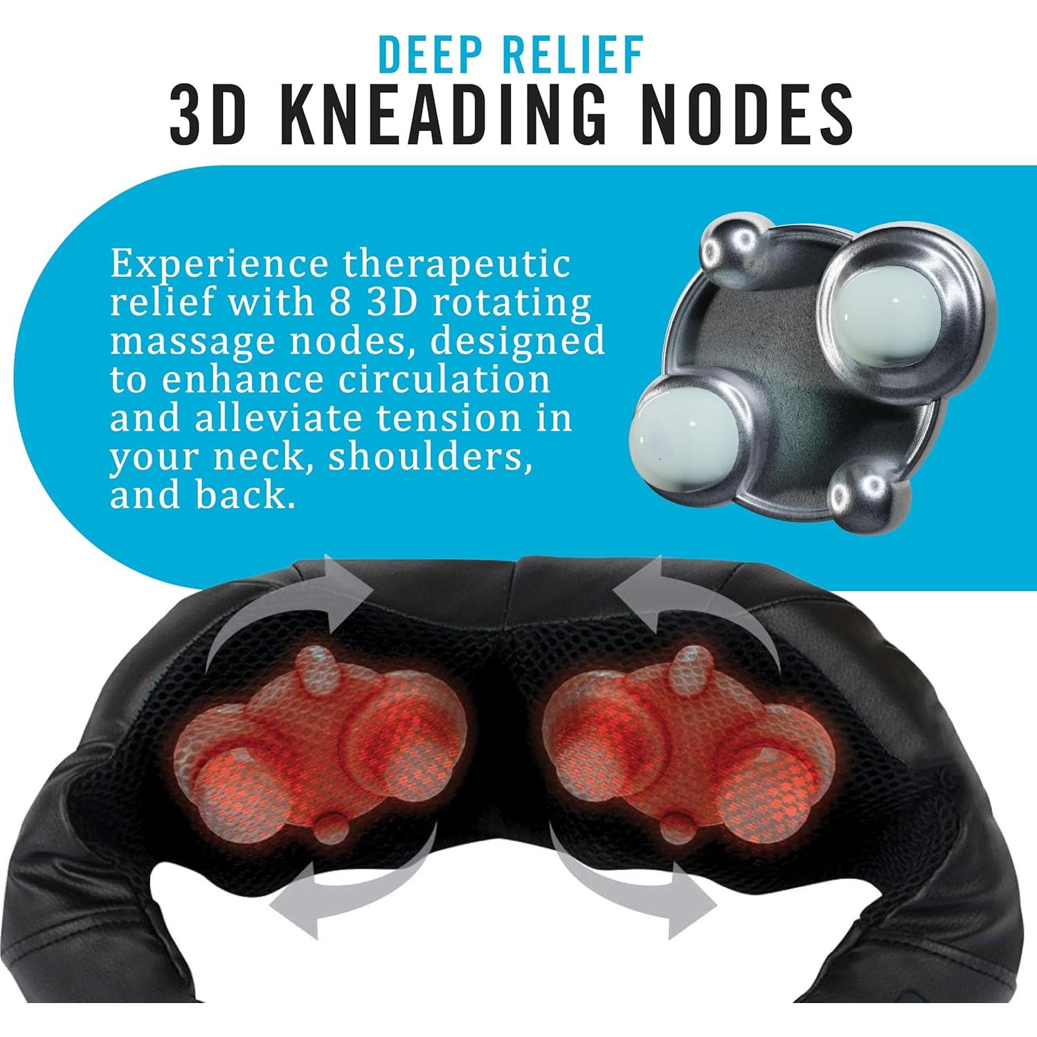 Masajeador de Cuello y Espalda Shiatsu Daiwa Felicity 2024