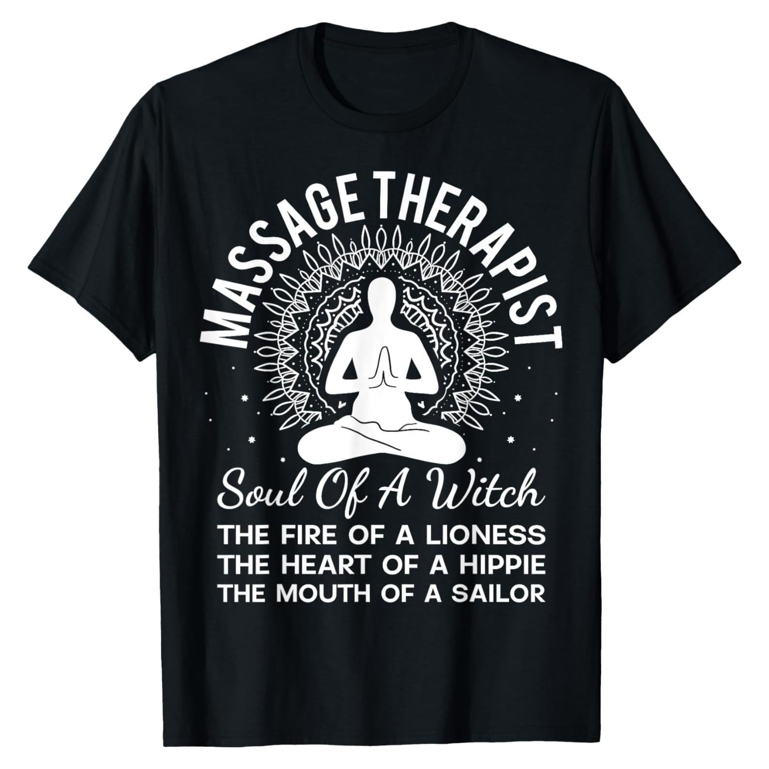 Massage Therapist Shiatsu Neck And Back Massager Meditation T-Shirt
