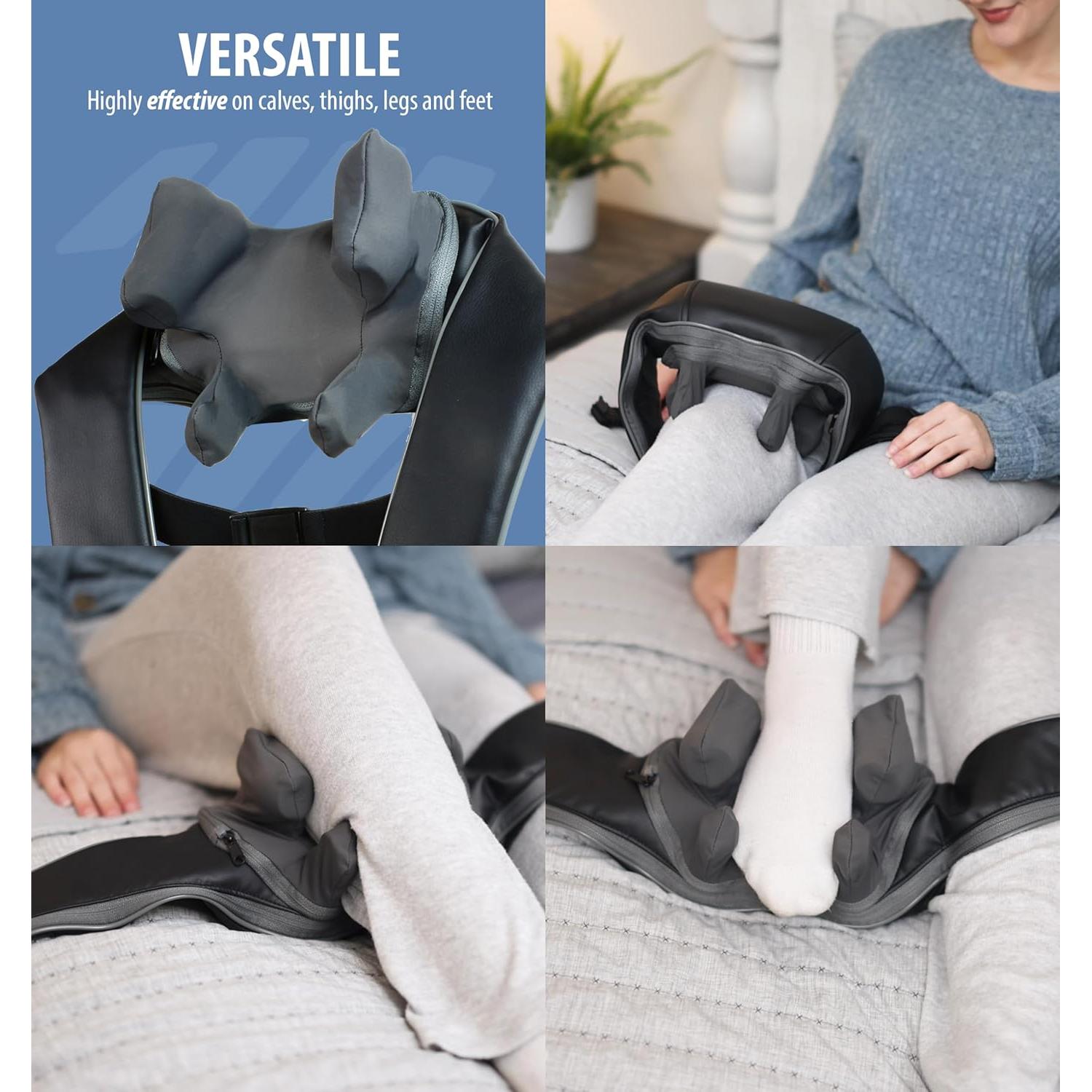 Masajeador Inalámbrico Zyllion ZMA-36 para Cuello y Hombros