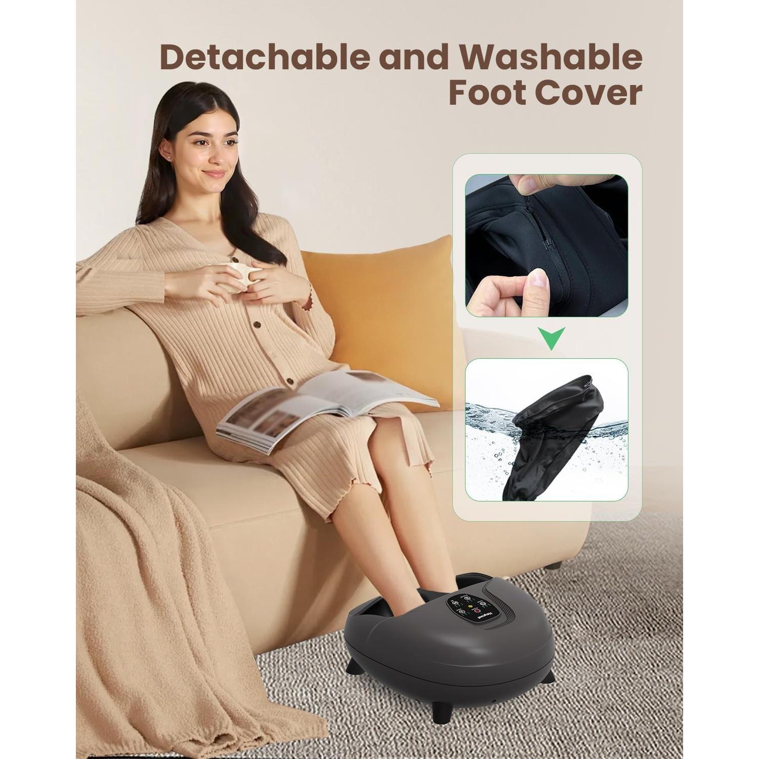 Masajeador de Pies Shiatsu Heycool HY-5C2-3 con Calor