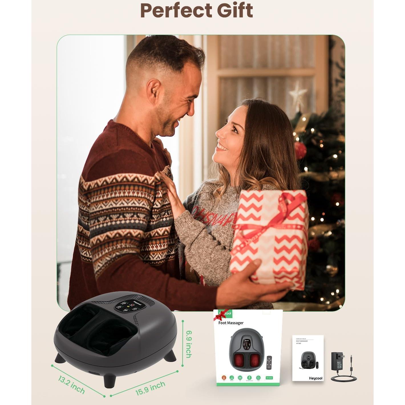 Masajeador de Pies Shiatsu Heycool HY-5C2-3 con Calor