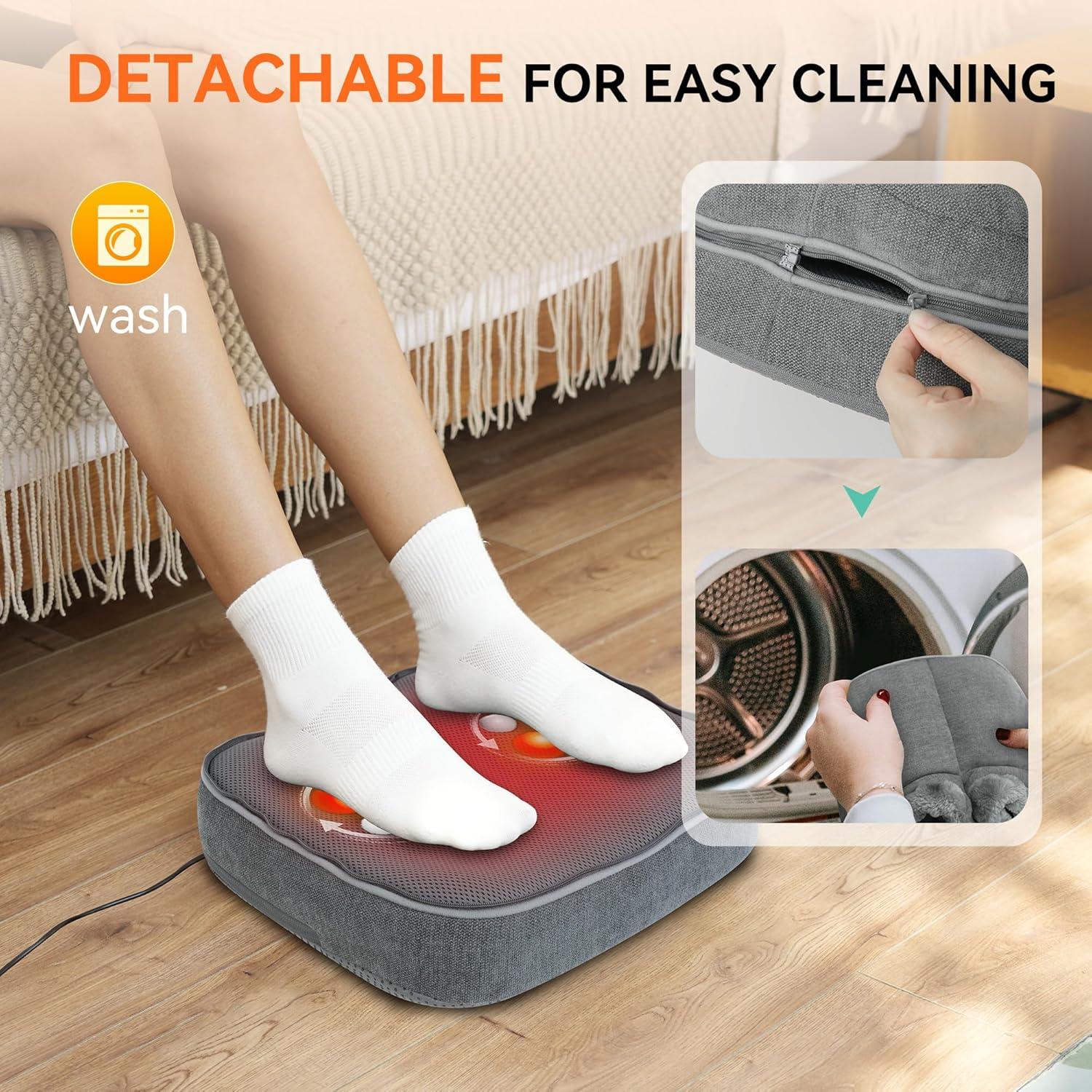 Masajeador de pies Shiatsu Snailax SL-542 con calor