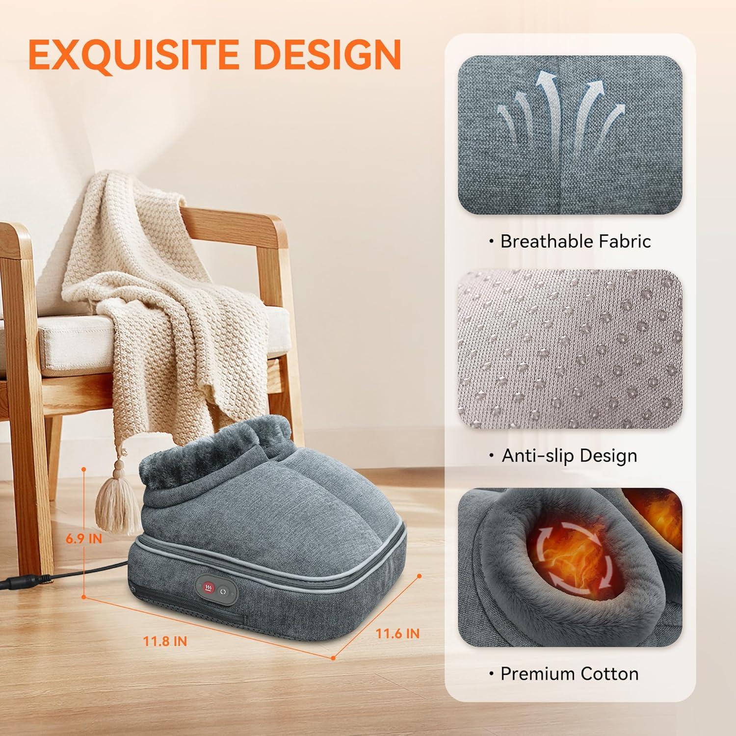 Masajeador de pies Shiatsu Snailax SL-542 con calor