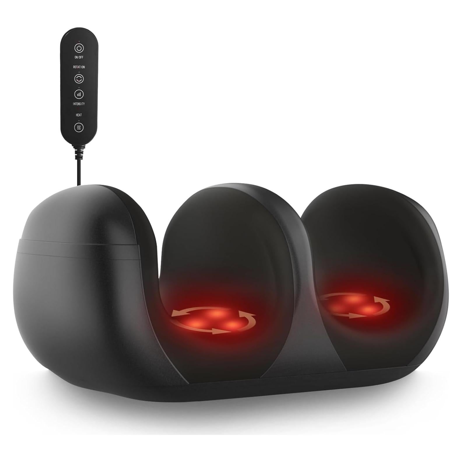 Masajeador de pies Shiatsu LINGTENG recargable con calor