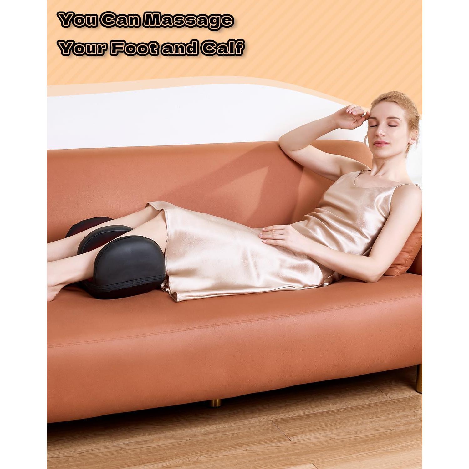 Masajeador de pies Shiatsu LINGTENG recargable con calor