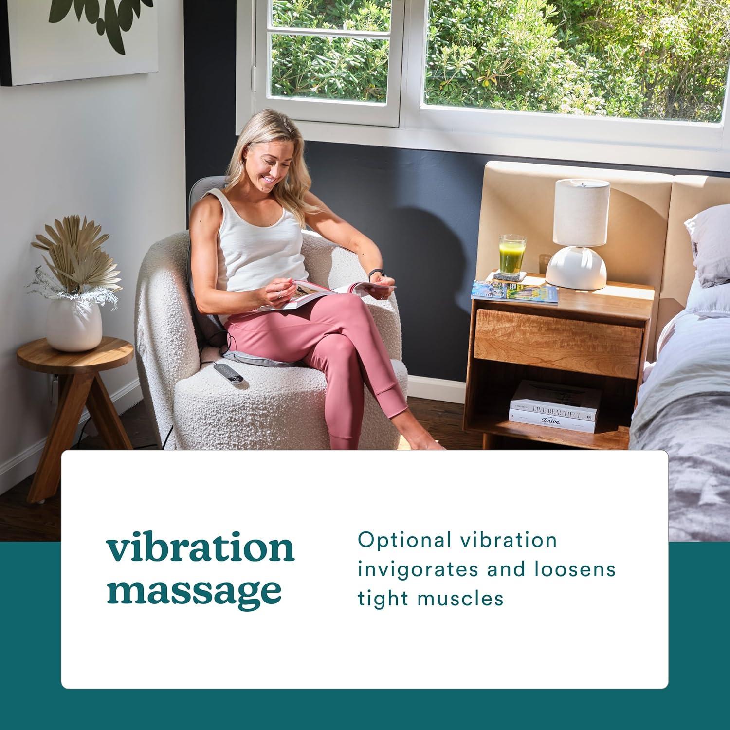 Cojín de Masaje Shiatsu HoMedics MCS-382HJ con Calor