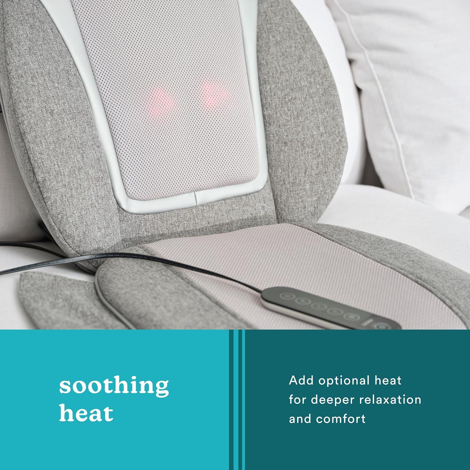 Cojín de Masaje Shiatsu HoMedics MCS-382HJ con Calor