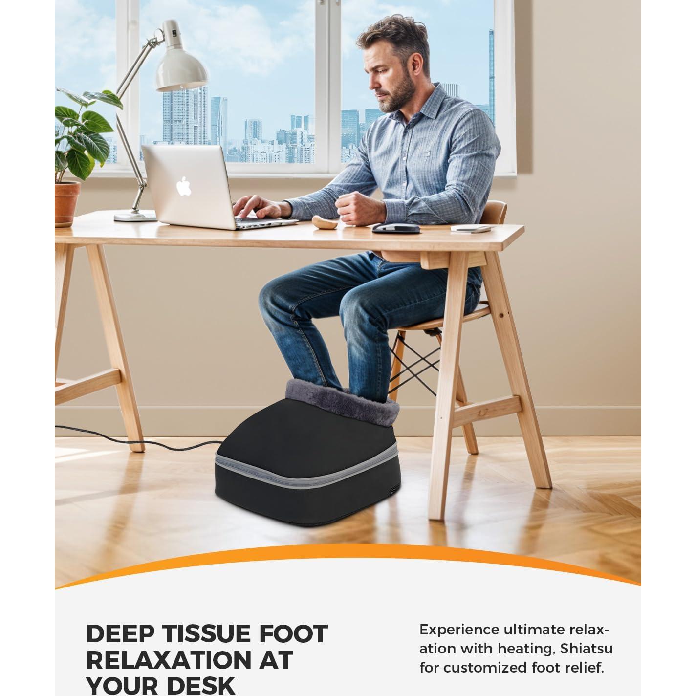 Masajeador de Pies Shiatsu CooCoCo con Calor 14x31.5cm