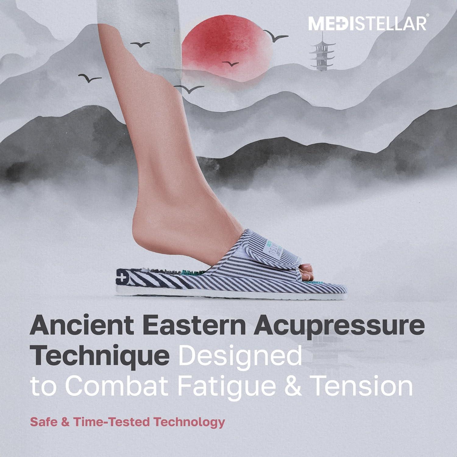 Zapatillas de Masaje Shiatsu Medistellar para Alivio de Pies