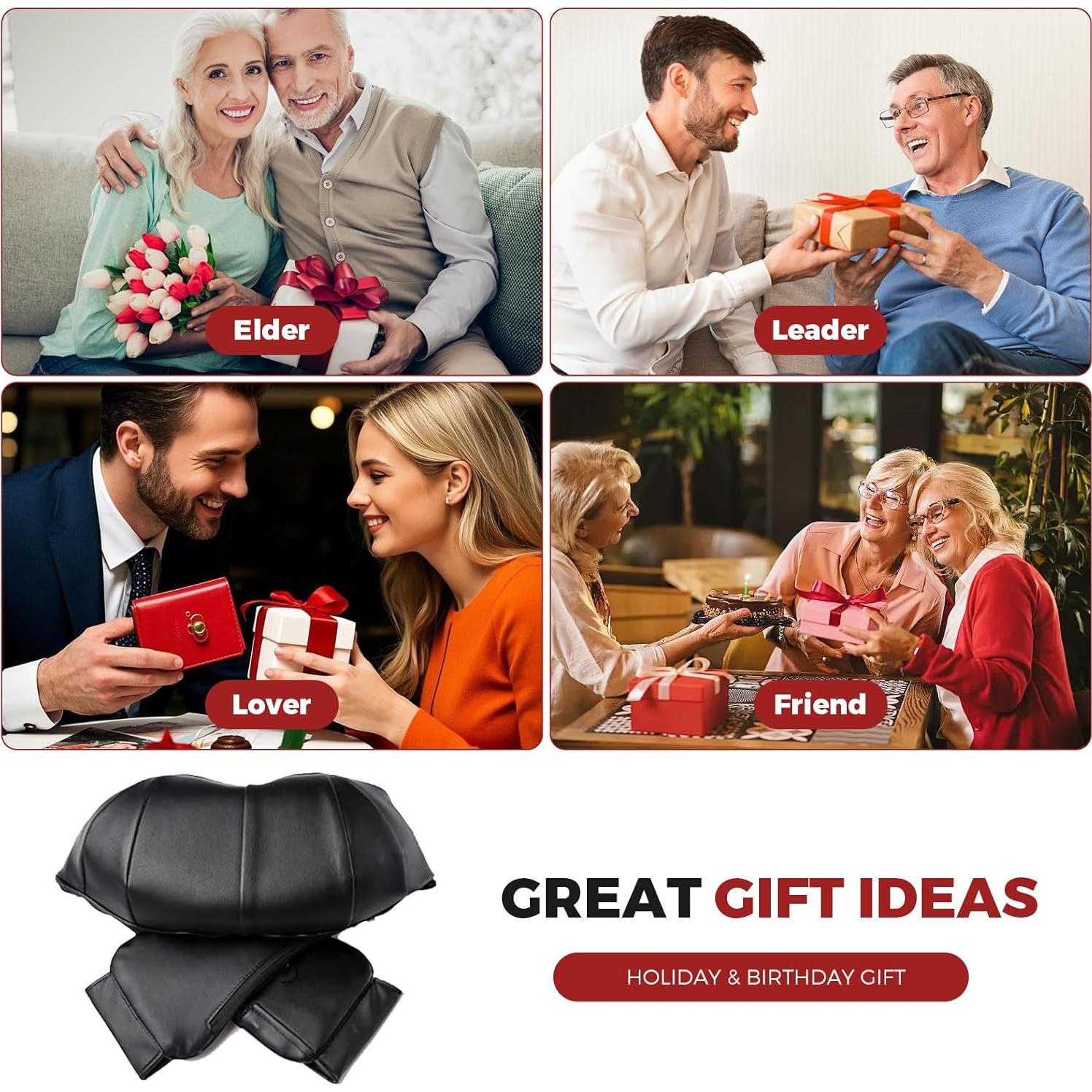 Masajeador de Cuello y Espalda URSMILEKIT 4D con Calor