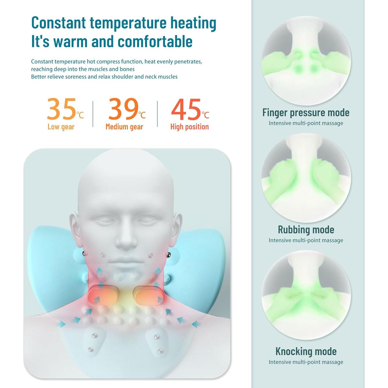 Masajeador de Cuello Inalámbrico Yongkang BTLJB con Calor