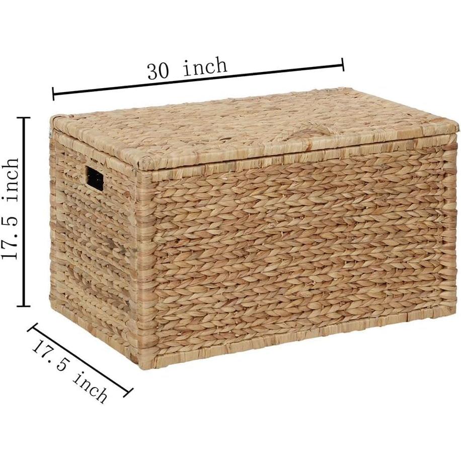 Cofre de Almacenamiento eHemco Natural 76.2x44.5x44.5 cm