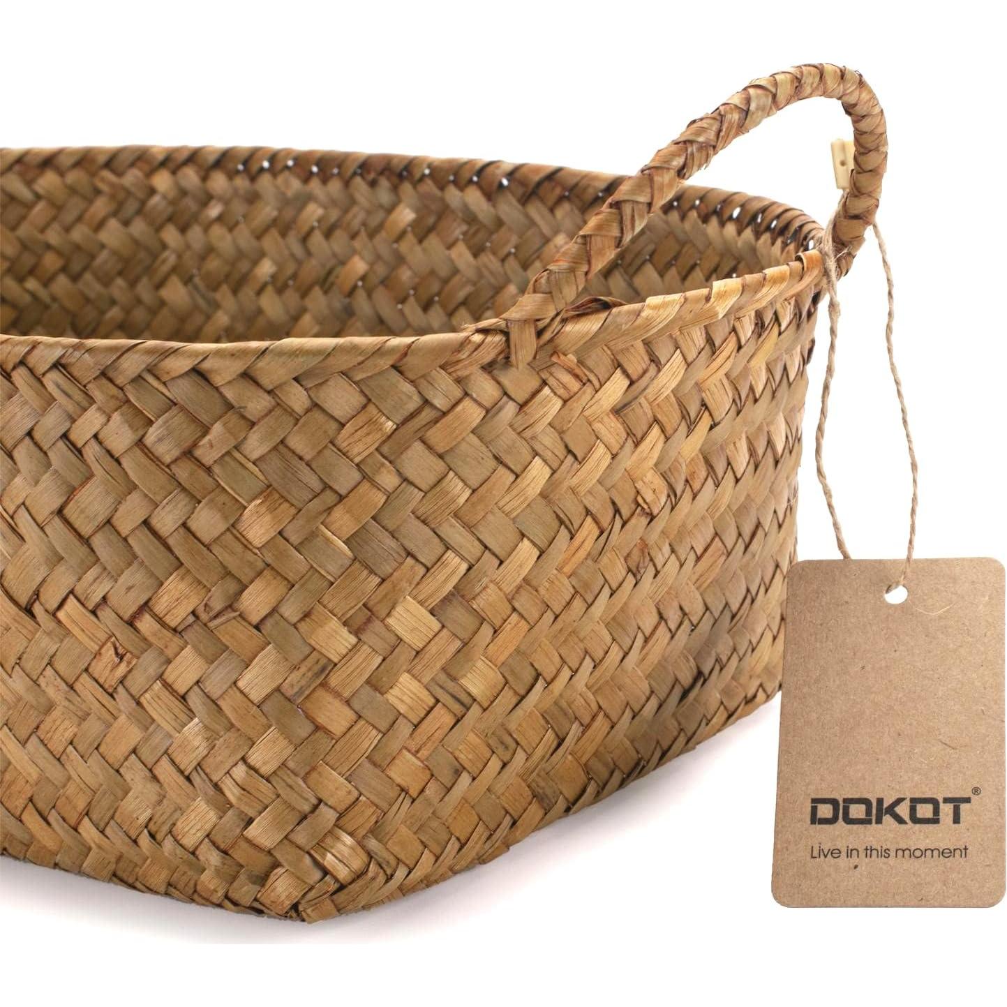 Cestas de Ratán DOKOT - Juego de 3 para Almacenamiento