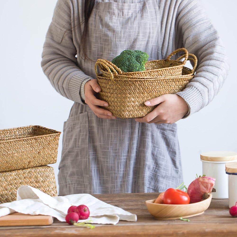 Cestas de Ratán DOKOT - Juego de 3 para Almacenamiento