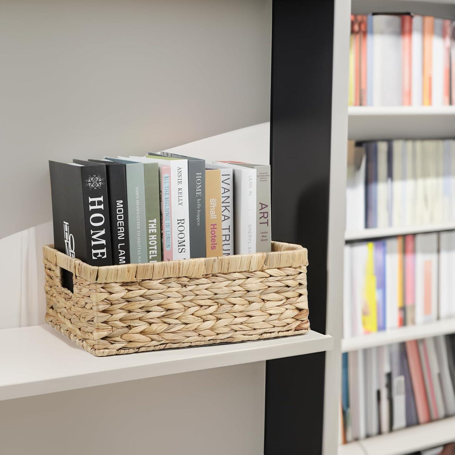 Cesta de Mimbre ORDELITE Grande Jacinto de Agua para Almacenamiento