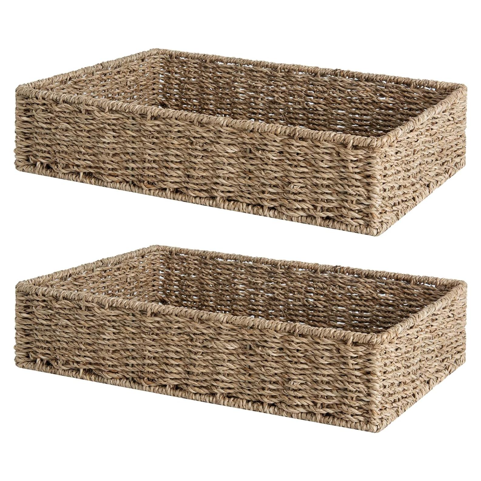 Cestas de Almacenamiento de Hierba Marina StorageWorks - Paquete de 2