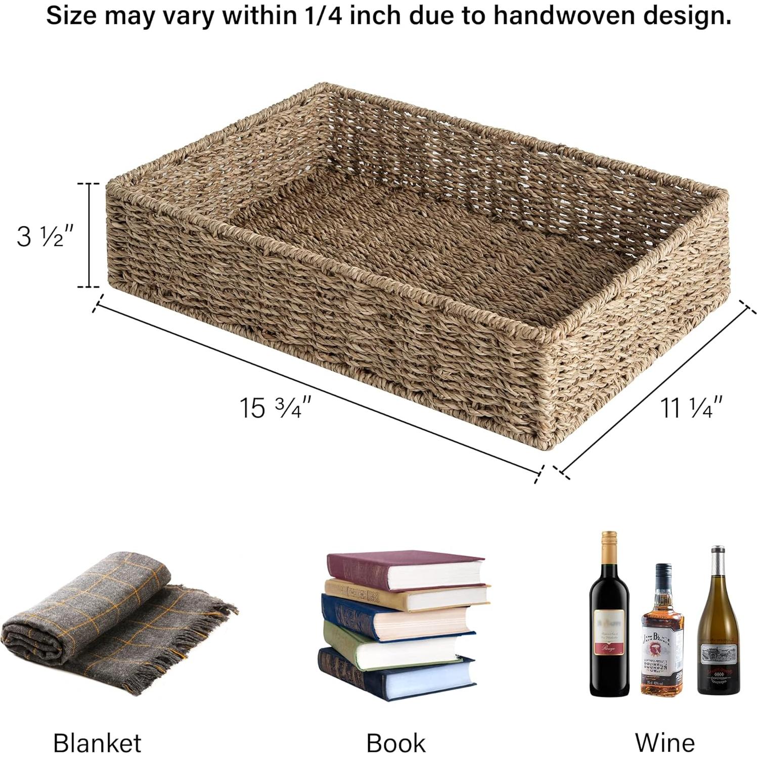 Cestas de Almacenamiento de Hierba Marina StorageWorks - Paquete de 2