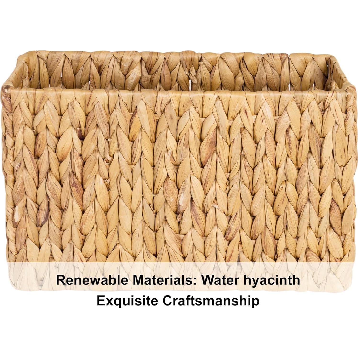 Soporte de Revistas StorageWorks de Juncos de Agua Natural 38x15x26cm