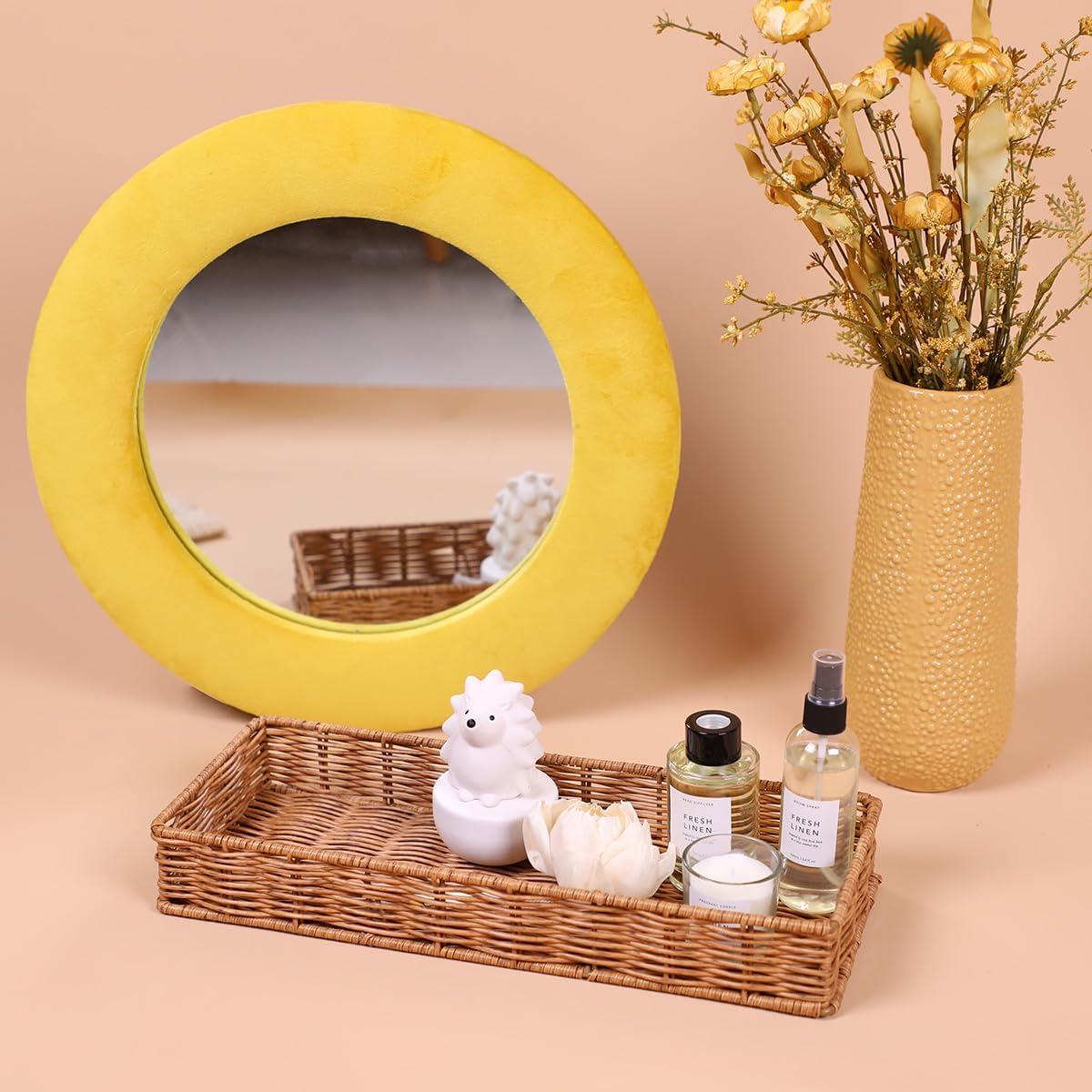 Bandeja de baño MODOGA de ratán imitado 35.1x13.5 cm