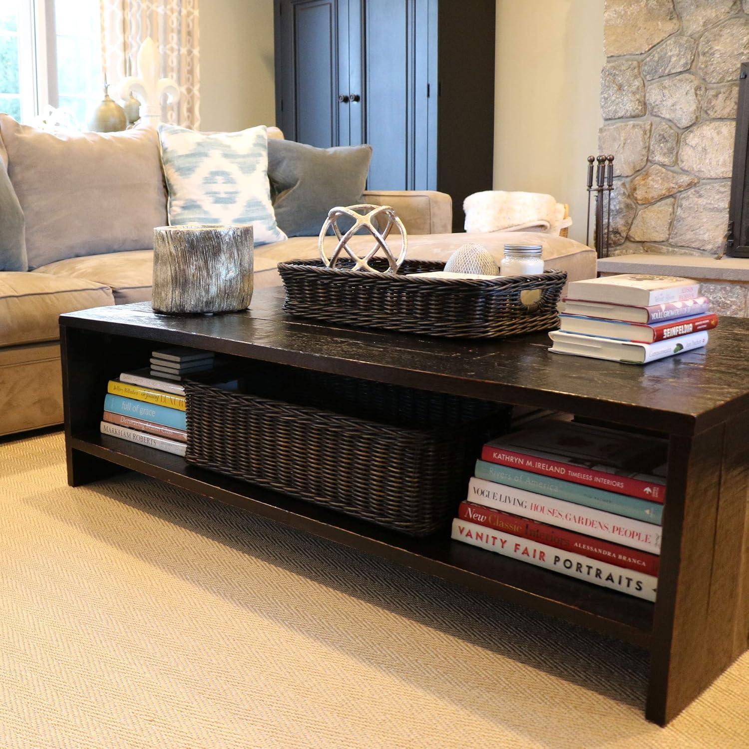 Canasta de Mimbre Grande La Dama de la Canasta 63.5x29.2 cm