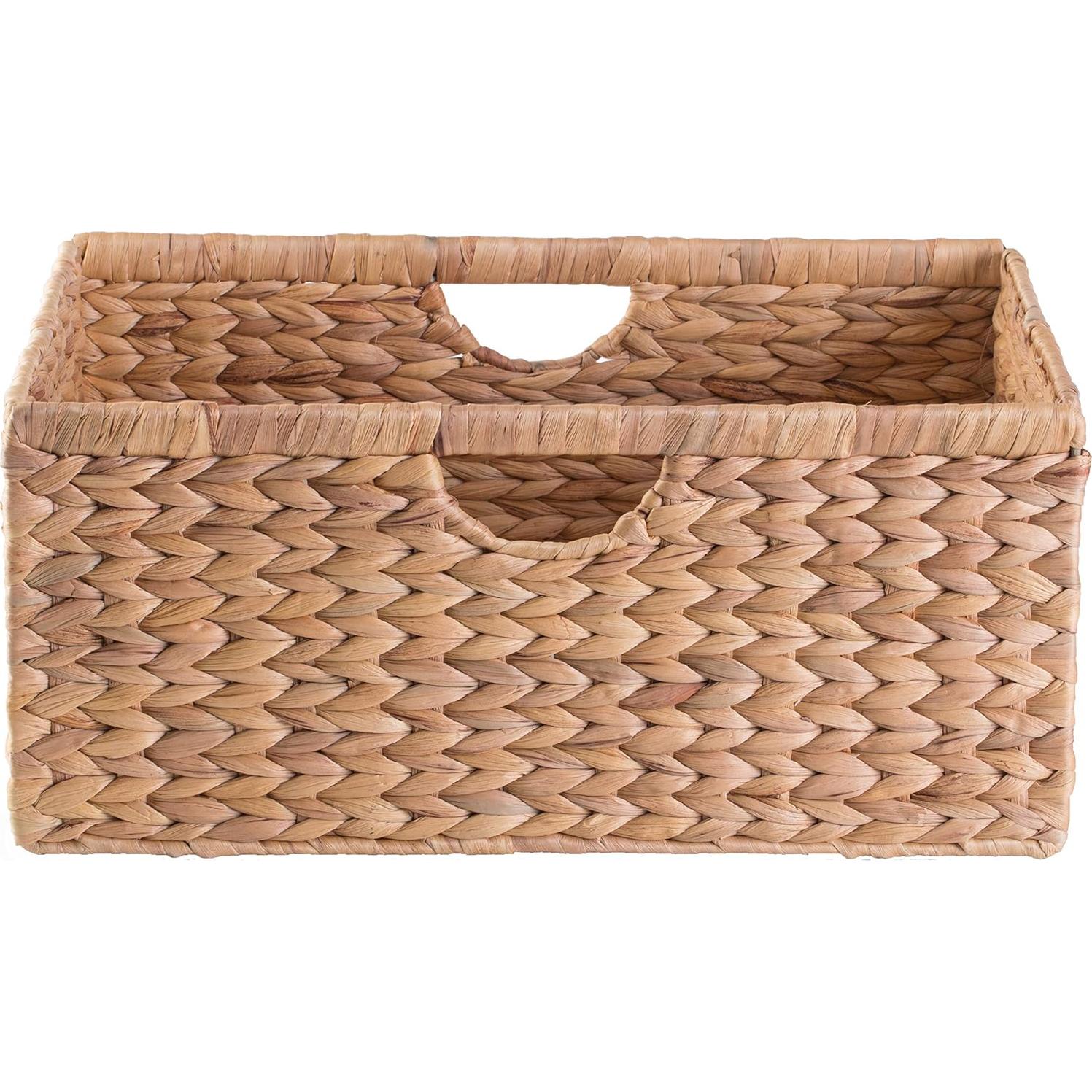 Cesta de Almacenamiento Plegable Vintiquewise Mediana Juncos