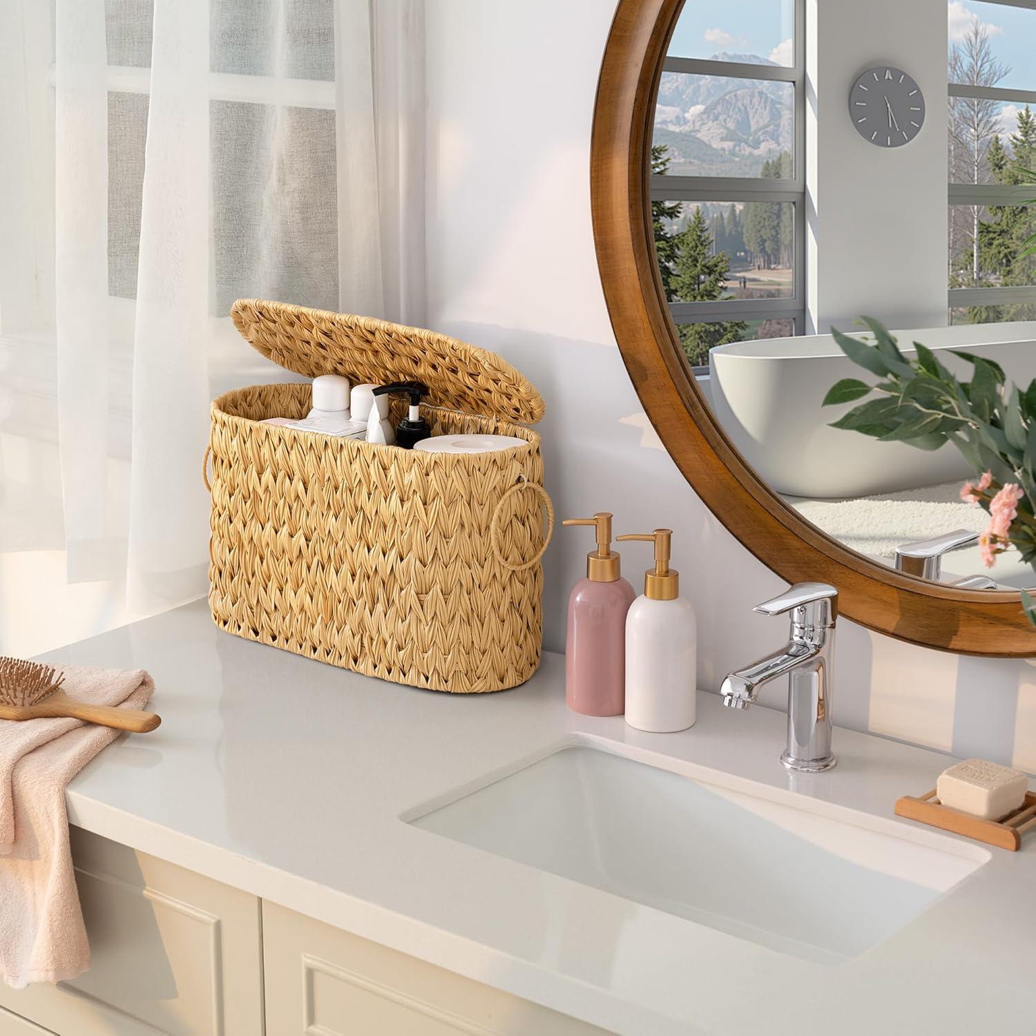 Cesta de Almacenamiento de Papel Higiénico GRANNY SAYS Ovalada