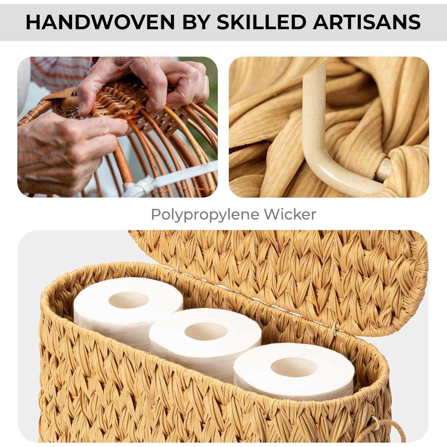 Cesta de Almacenamiento de Papel Higiénico GRANNY SAYS Ovalada