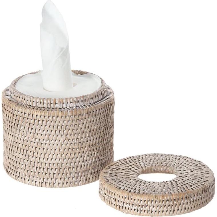 Cubierta de Rollo de Papel Higiénico Kouboo Lavado Blanco