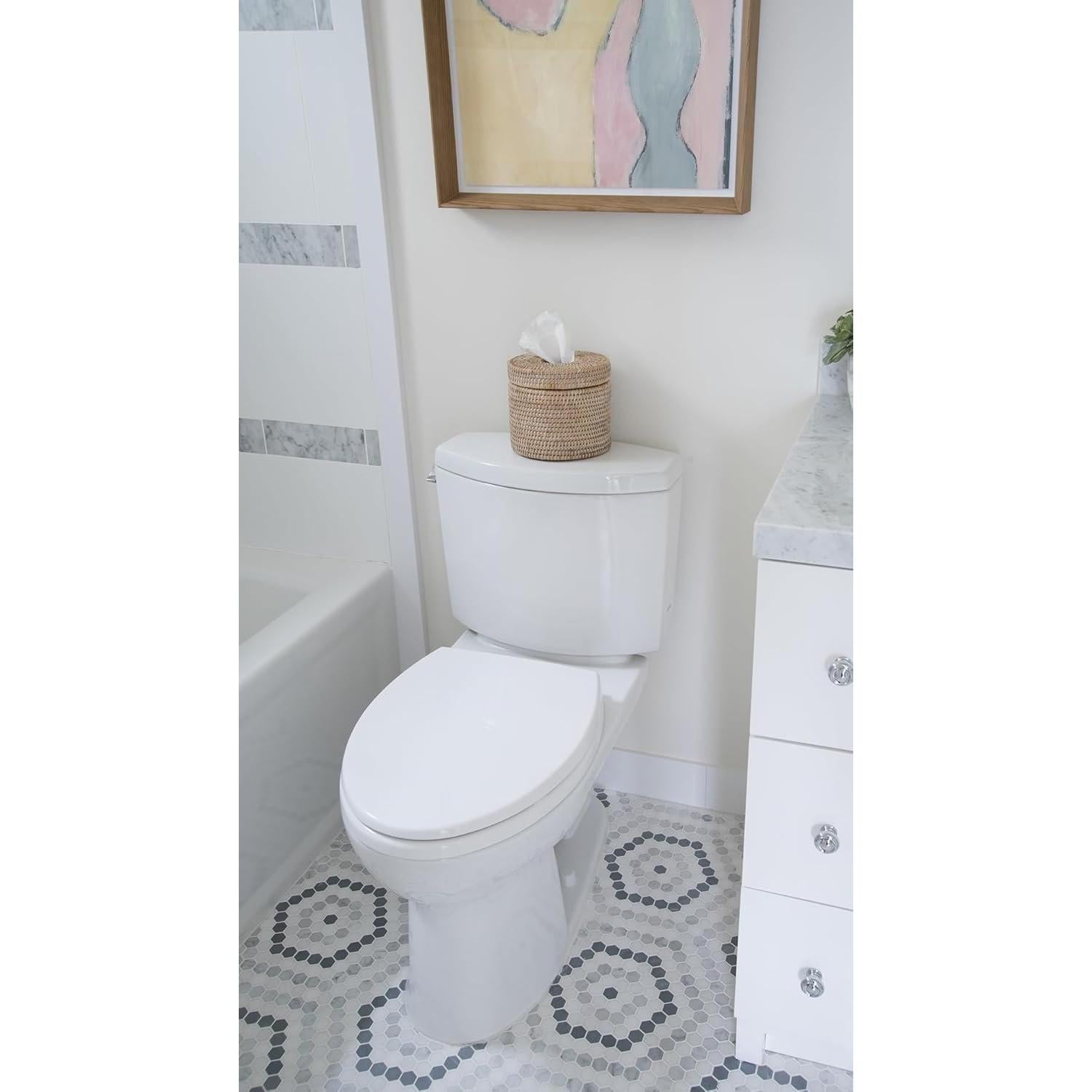 Cubierta de Rollo de Papel Higiénico Kouboo Lavado Blanco