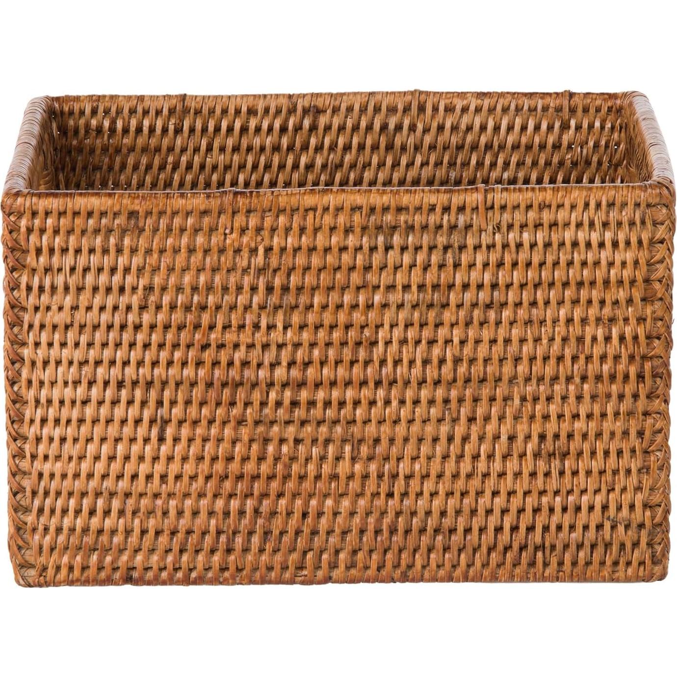 Canasta de Almacenamiento KOUBOO Rattan Miel 25.4x16.5 cm