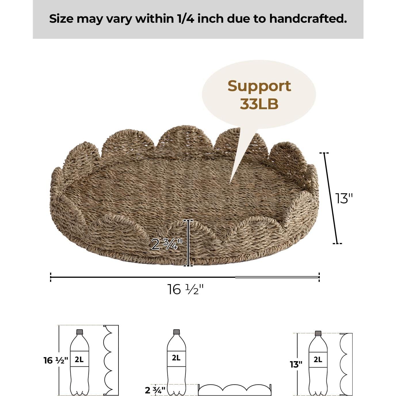 Bandeja de Servicio Escalonada StorageWorks de Mimbre 33x39cm