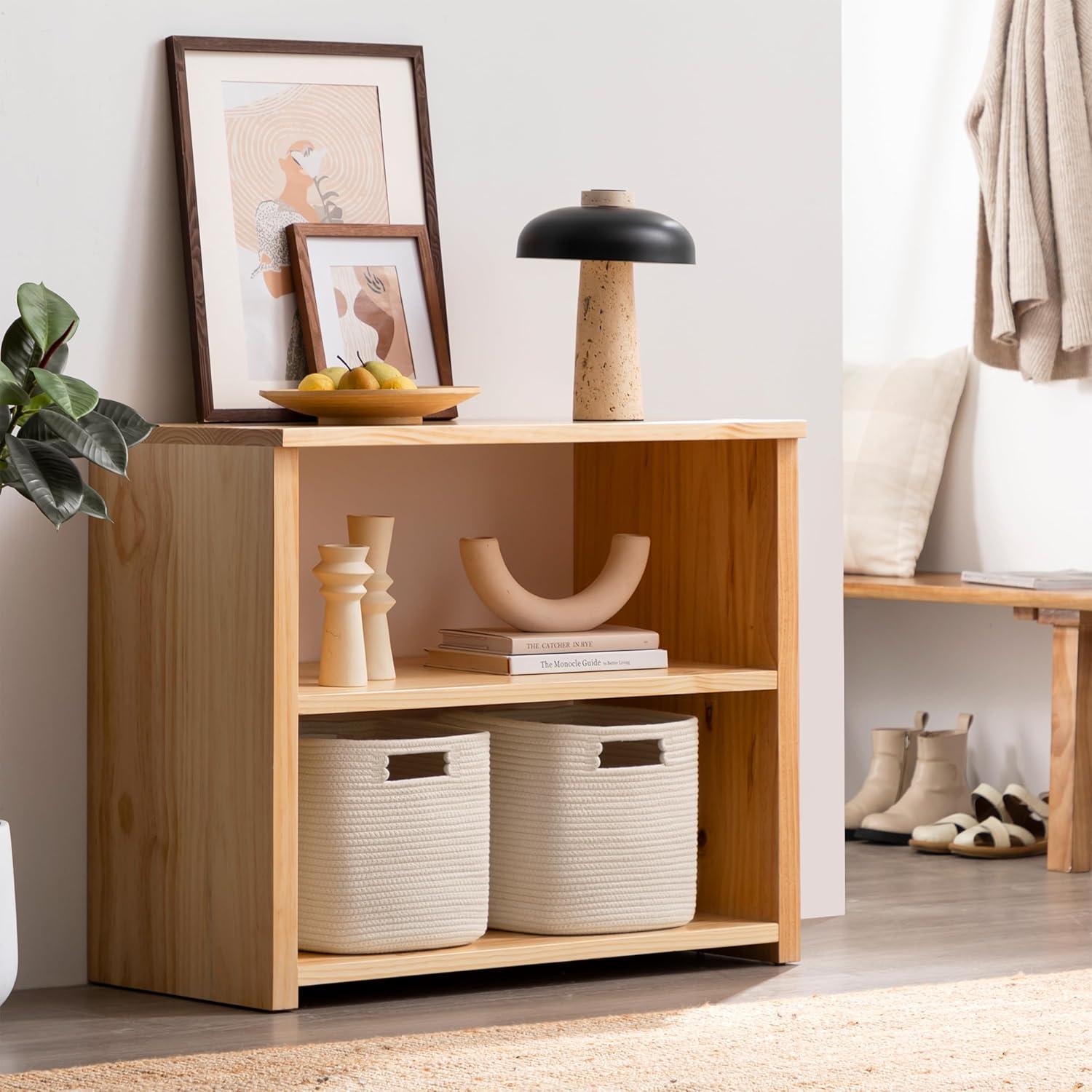 UBBCARE Juego de 4 Canastas de Almacenamiento Beige 27.94 cm