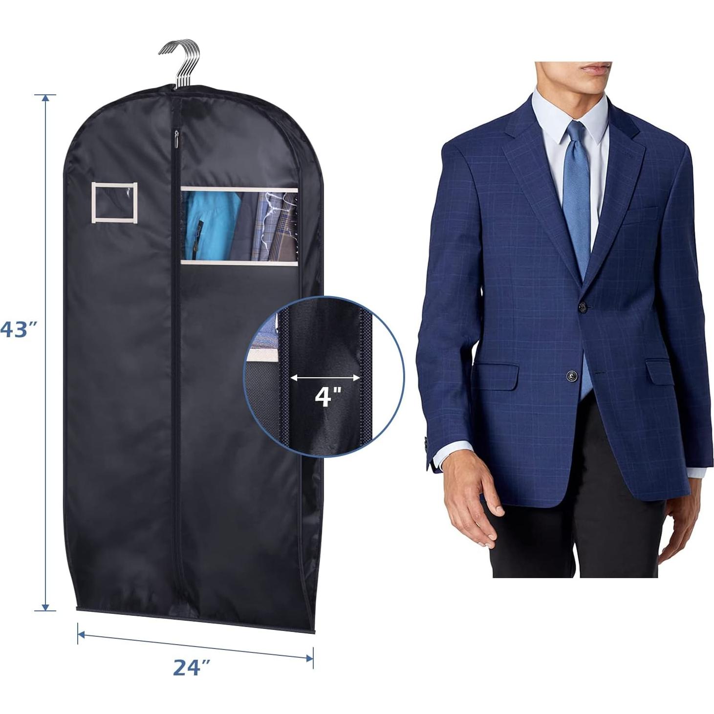 Bolsa de Traje SLEEPING LAMB 43" Resistente al Agua Negro