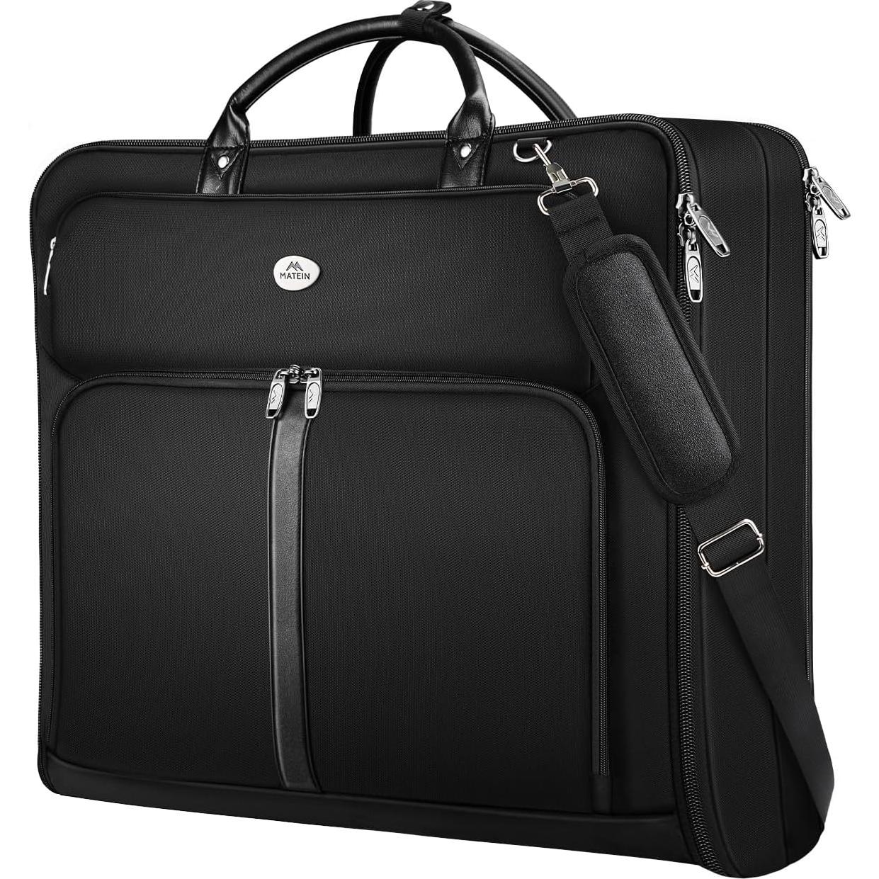 Bolsa de Traje de Viaje MATEIN para Hombre - Negra, 1.81 kg