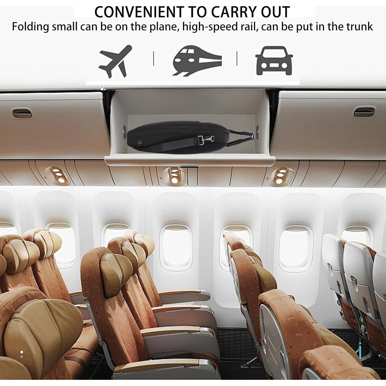 Bolsa de Ropa de Viaje BE SMART Negra Impermeable 64x129 cm