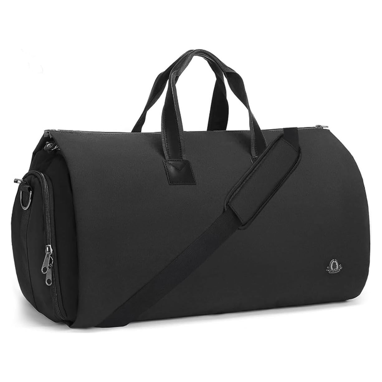 Bolsa Duffle de Ropa BUG 2 en 1 Negra para Viajes