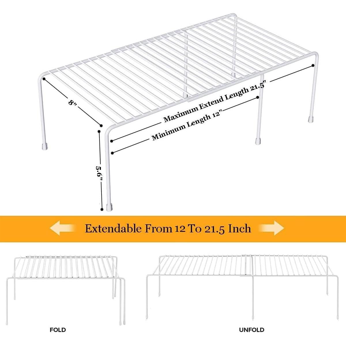 Organizador Expandible de Gabinete Homics 30.5-54.6 cm Metal