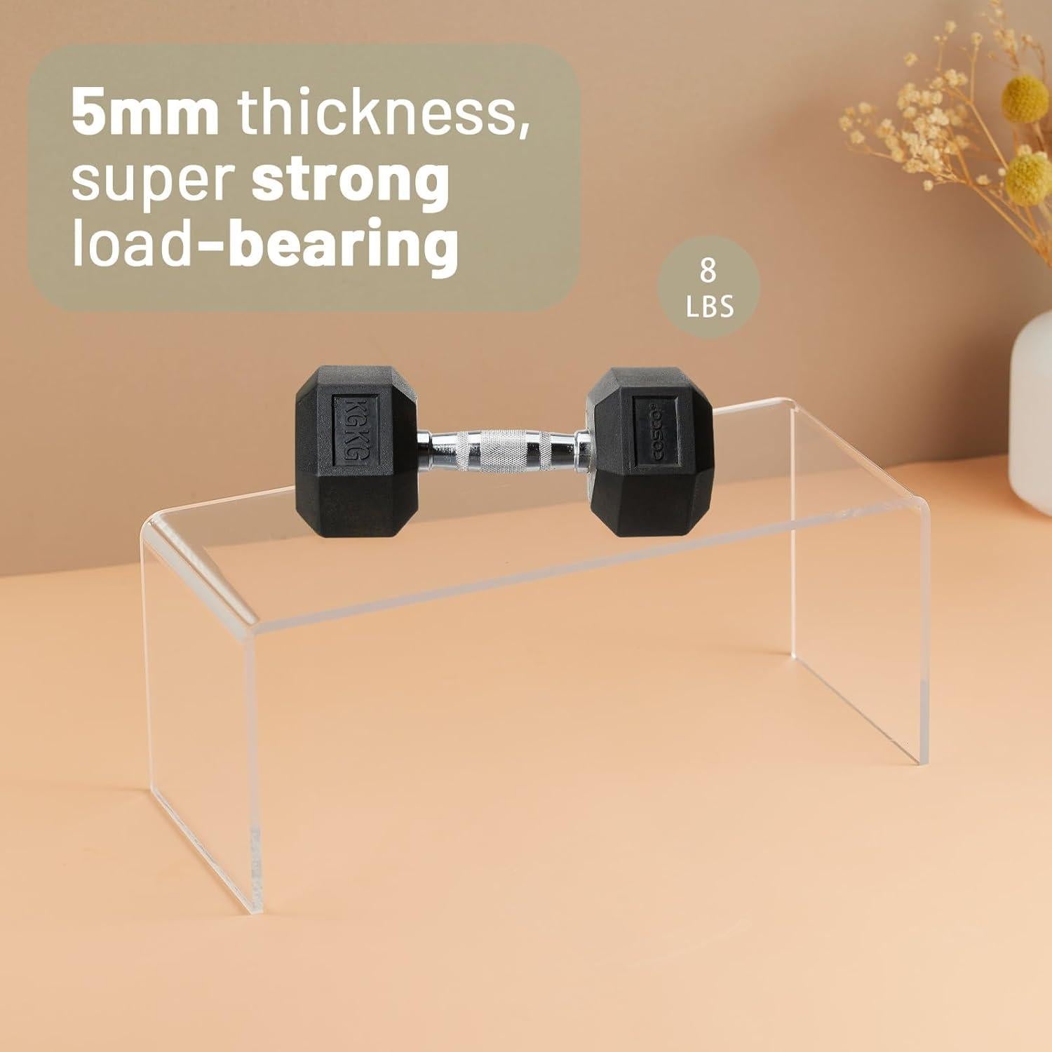 Organizadores de Estantes de Gabinete HTRYBNES, 30x12x12 cm, Paquete de 2