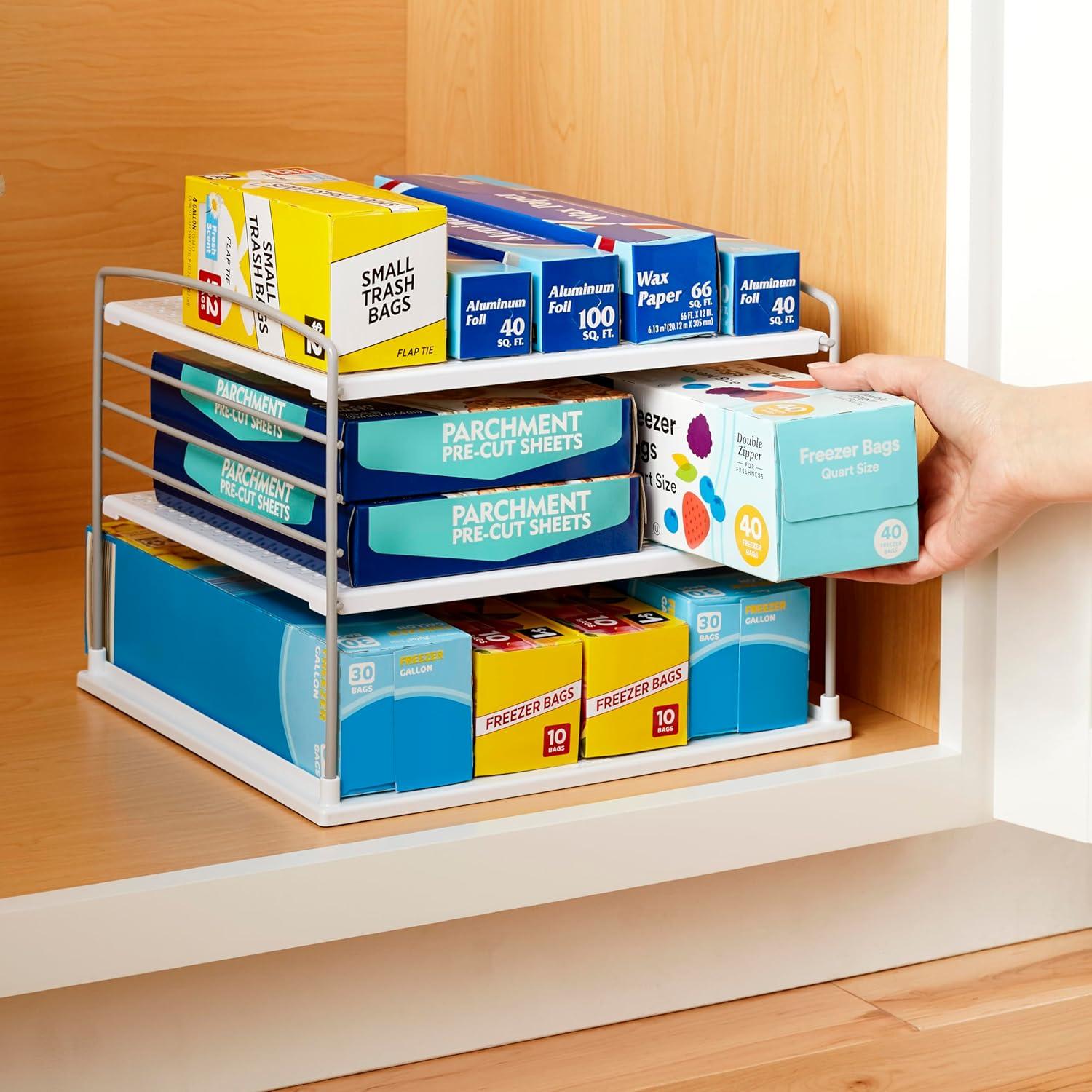 Organizador de Caja YouCopia UpSpace Grande Ajustable para Cocina