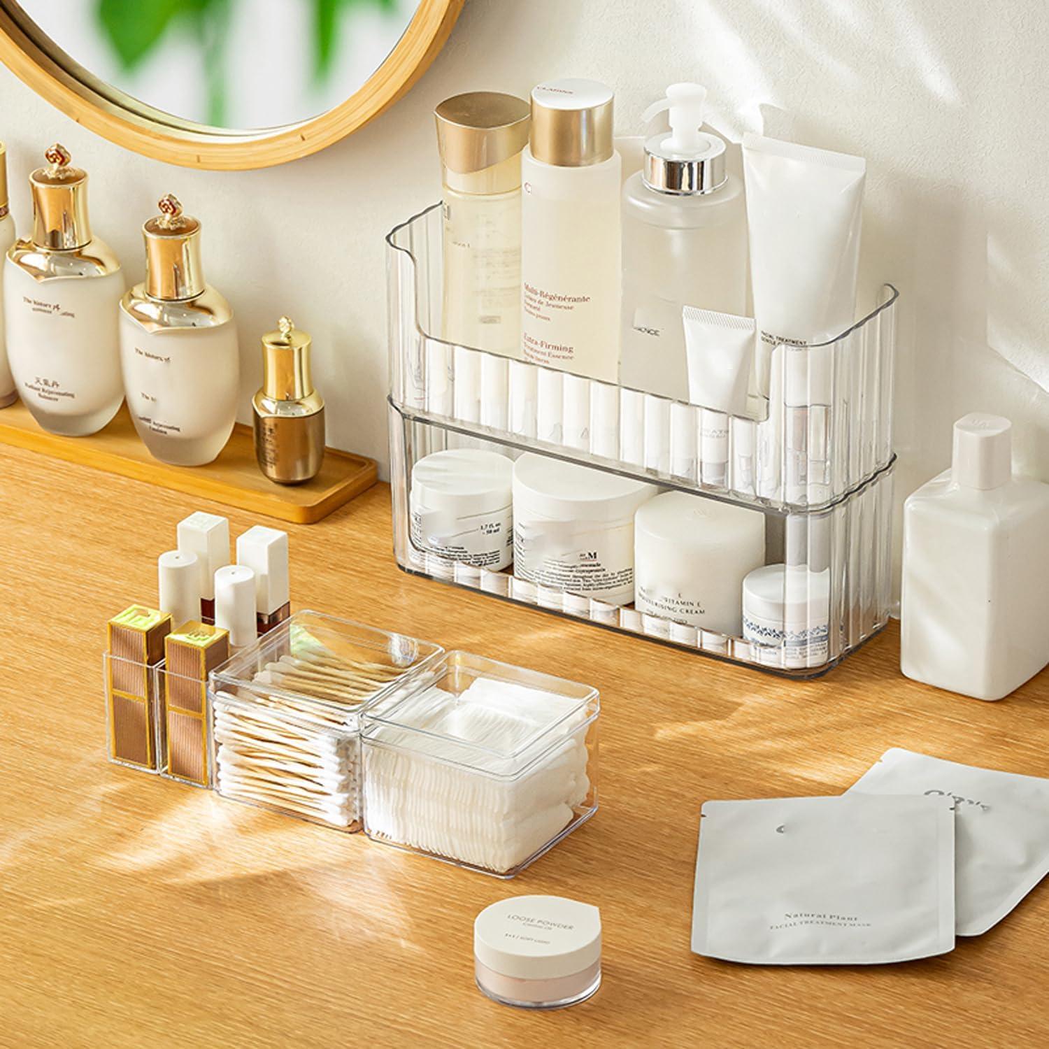 Organizador de Estantes MORNITE 2 Niveles Transparente